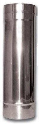 rúra antikorová nerezová 0.5 m, priemer 150 mm / 0,6 mm